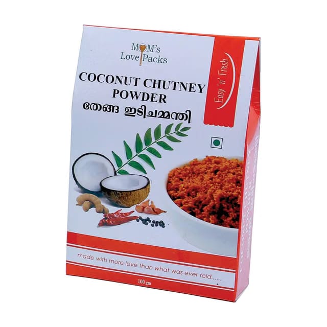 mom's lovepacks Coconut Chutney Powder Chutney Powder