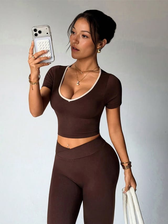 Women's Backless Sport Set