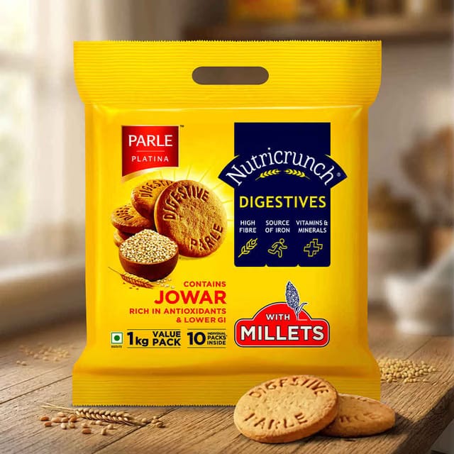 Parle Nutricrunch Classic Digestive Cookies