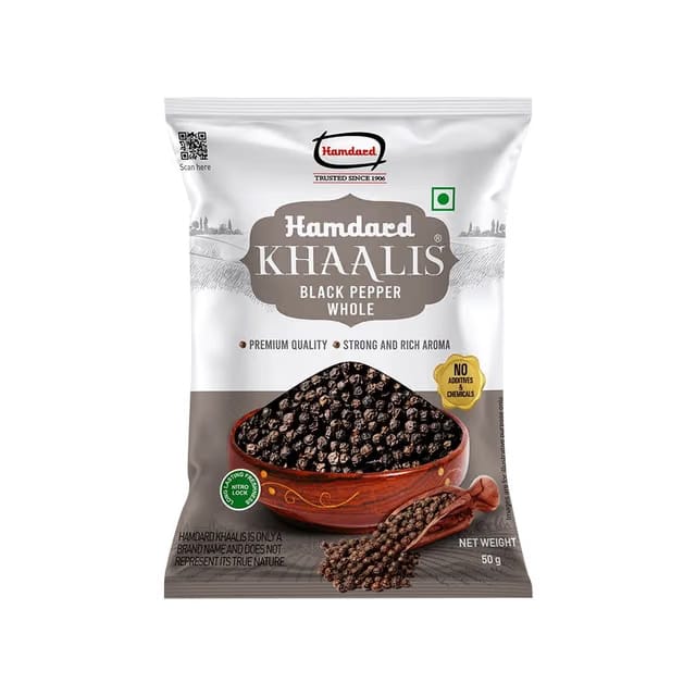 Hamdard Khaalis Black Pepper Whole