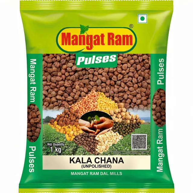 Mangat Ram Unpolished Kala Chana