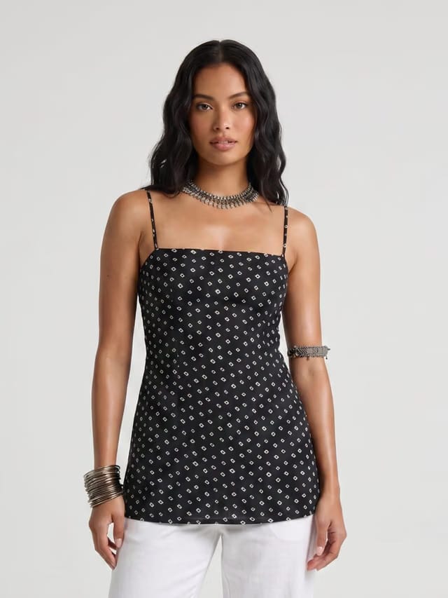 Jhanjhar Bandhani Corset Kurti