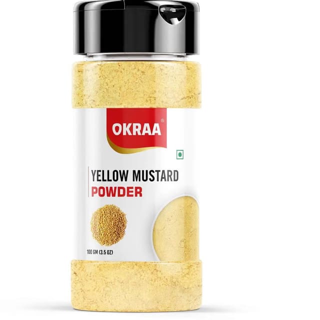 OKRAA Yellow Mustard Powder / Pili Rai / (Pili Sarso Ka Powder)