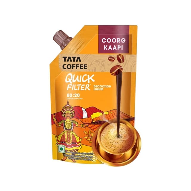 Tata Coffee Filter Coffee (80% Coffee, 20% Chicory)