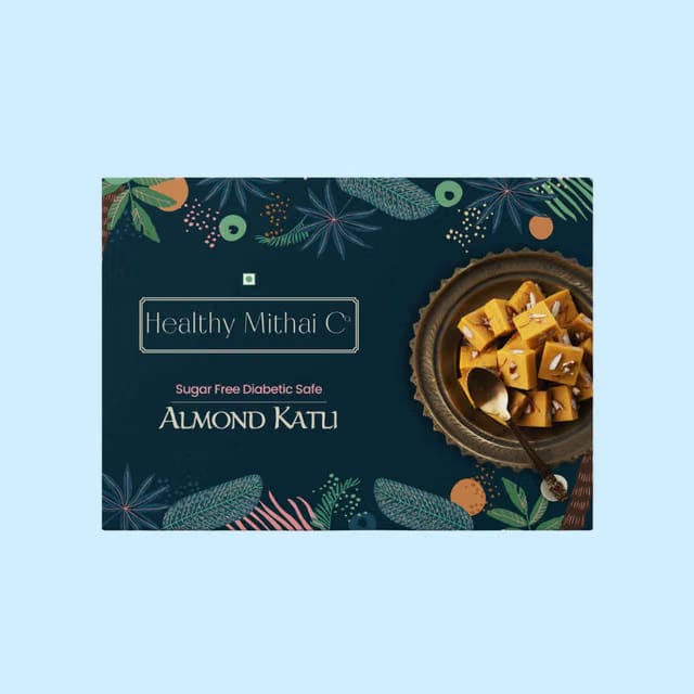 Healthy Mithai Co Sugar Free Badam Katli