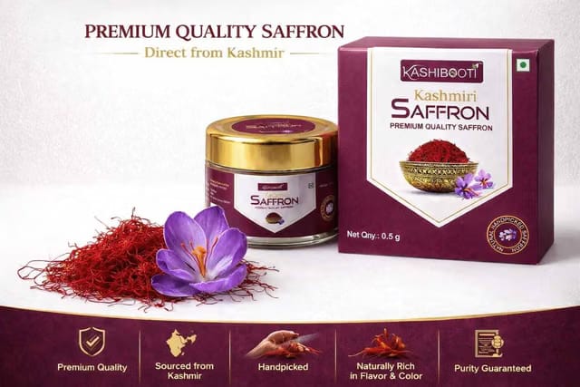 Kashibooti pure original kashmiri saffron/kesar