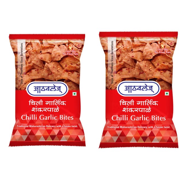 Athaval's Chilli Garlic Shankarpali