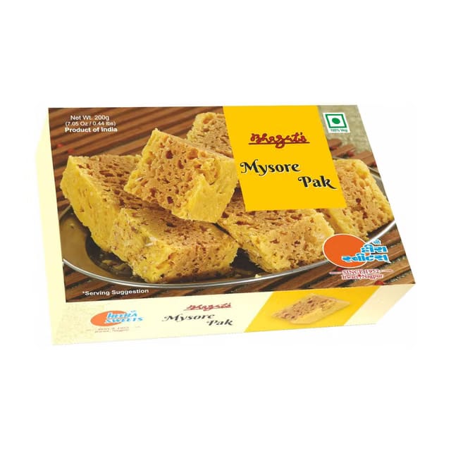 Bhagat's Heera Sweets Mysore Pak Box