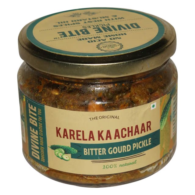 Divine Bite Bitter Gourd (Karela ka Achaar)
