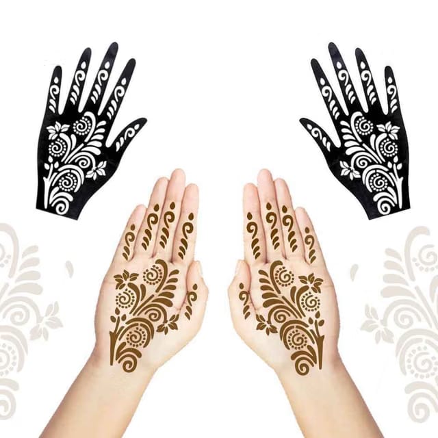 Mehendi Stencil