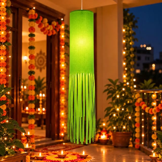 ALILA Diwali Hanging Lantern Lamp Shade Akash Kandil