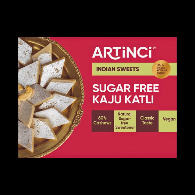 Artinci Premium Kaju Katli-Sugar free