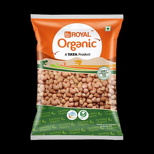 BB Royal Organic Raw Peanuts/Mungaphali