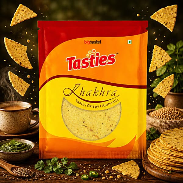 Tasties Methi Khakhra - Whole Wheat
