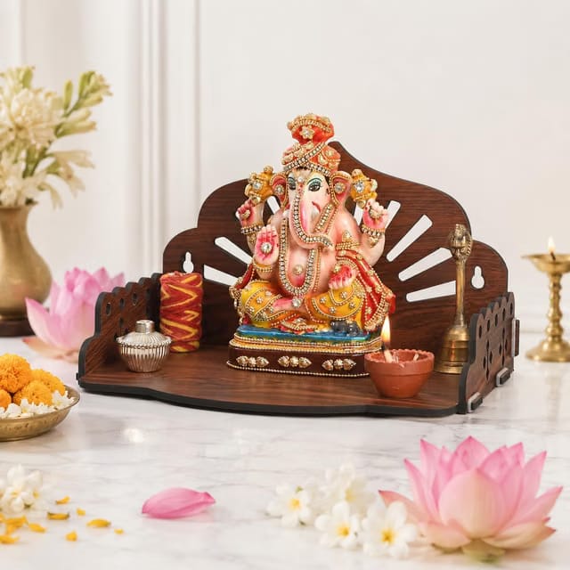Wooden Pooja Mandir for Home