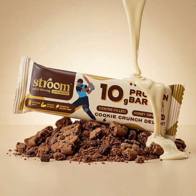 Stroom Cookie Crunch Delight 10G Protein Bars