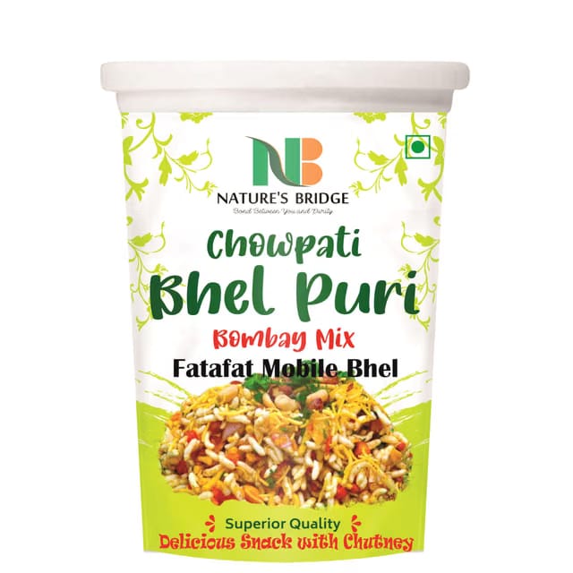 Nature's Bridge Instant and Delicious Bhel Puri Cup