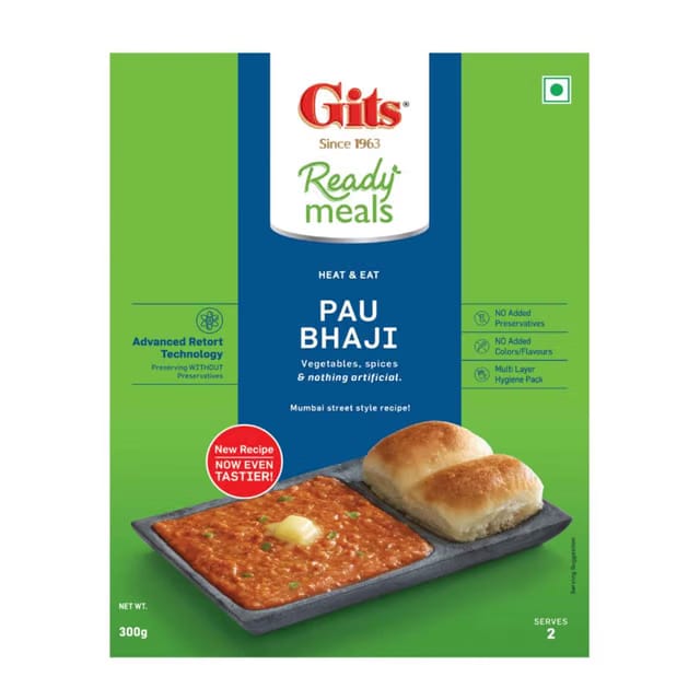 Gits Ready To Eat Pav Bhaji