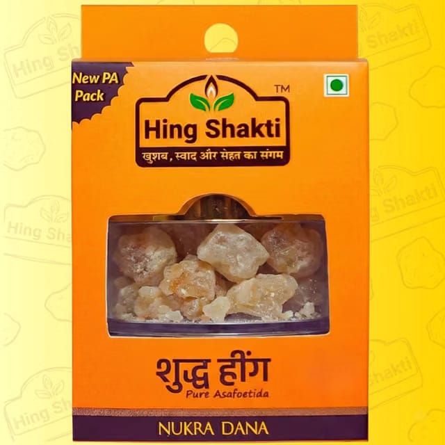 Hing Shakti 100% Pure Asafoetida Hing Granules Strong Aroma & Taste No Adulteration