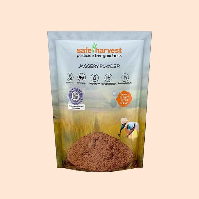 Safe Harvest Pesticide-Free Jaggery Powder