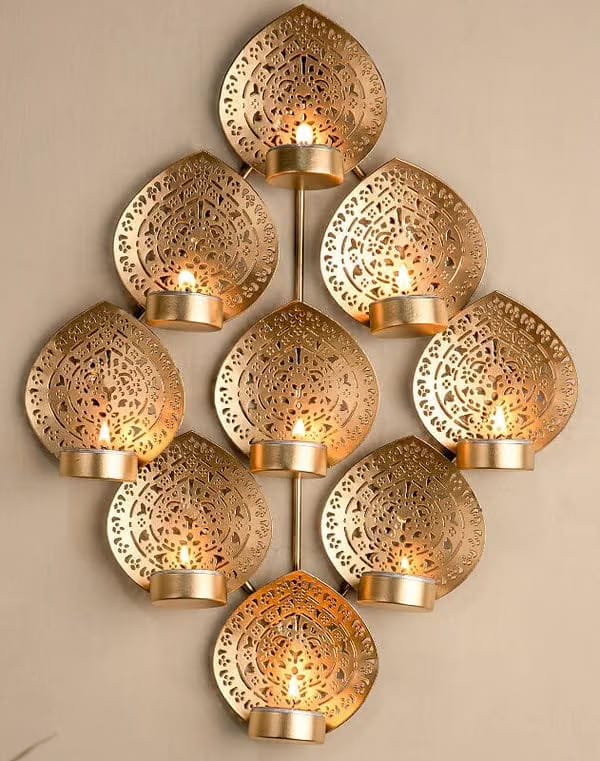 Artemade Nine Leaf Tealight Holder