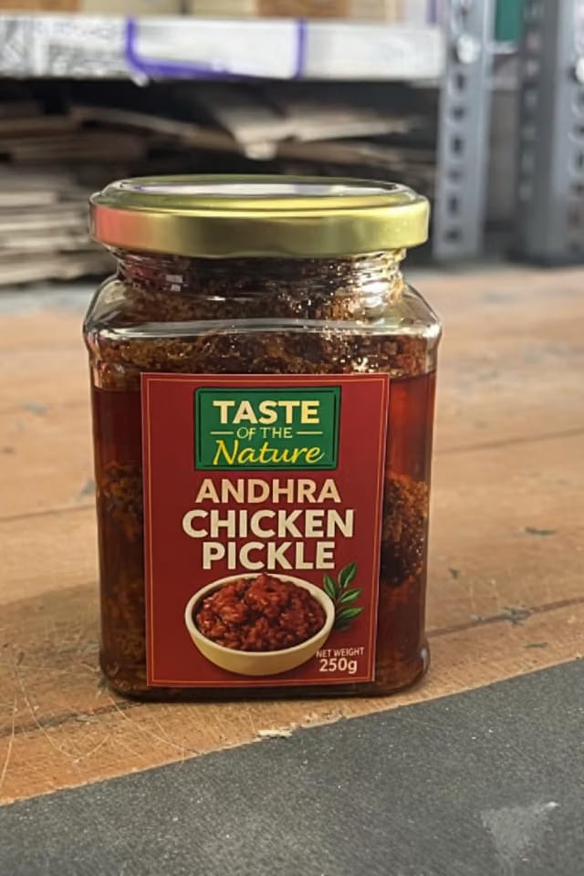 Taste of the Nature Authentic Andhra Chicken Pickle