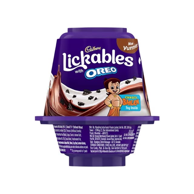 Cadbury Dairy Milk Lickables Shaped Chocolates with Oreo Chunks