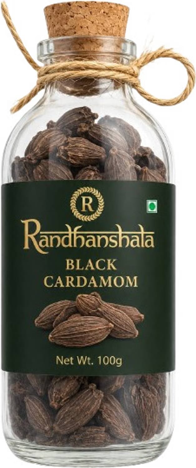 Randhanshala Whole Black Cardamom