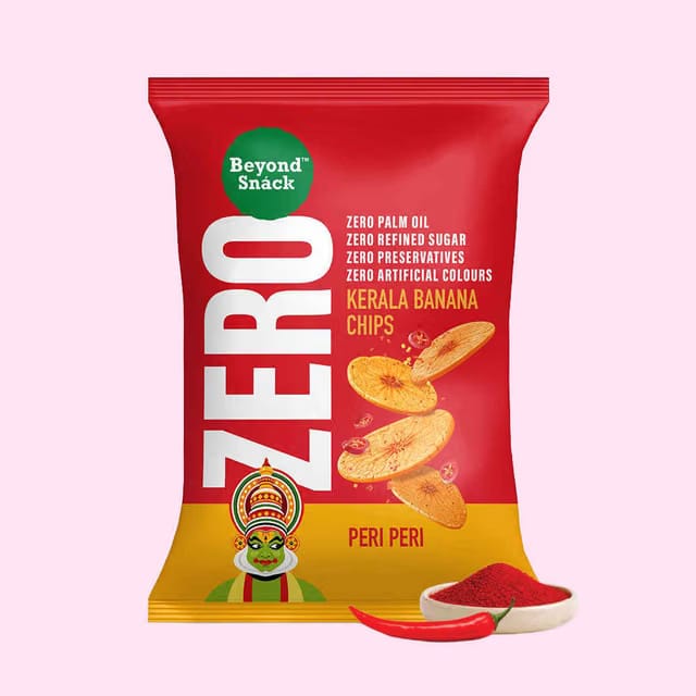 Beyond Snack Zero Kerala Banana Chips Peri Peri
