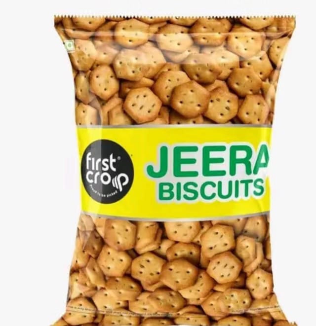 First Crop Jeera Biscuits Cookies 4*160 = 640g (Set of 4 , each pack have 160 g ) |Small jeera biscuit