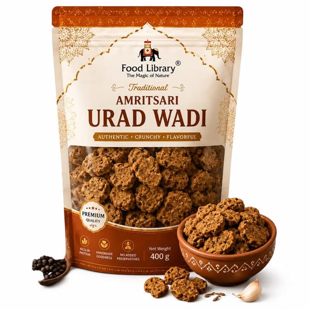 Food Library The Magic Of Nature Amritsari Urad Wadi