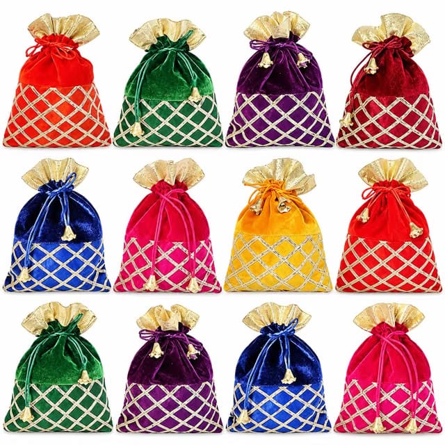 Velvet Potli Bag for Women