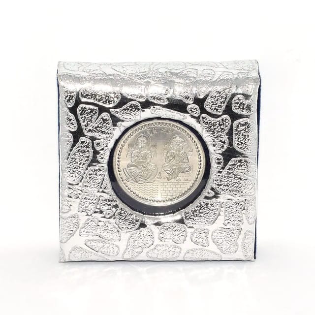 German Silver Coin Box Wedding gift/Diwali Gifts/Diwali Gifts Items/Diwali Gifts For Family And Friends/Corporate
