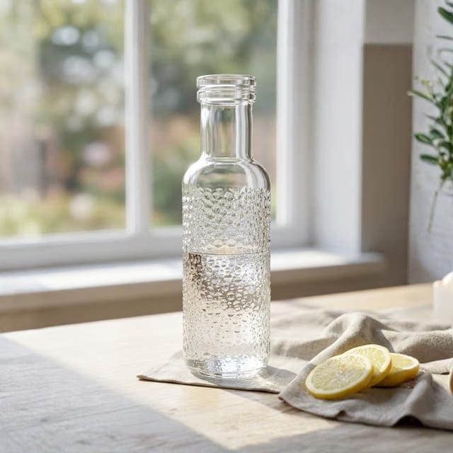 Elite Dewdrop Glass Water Bottle