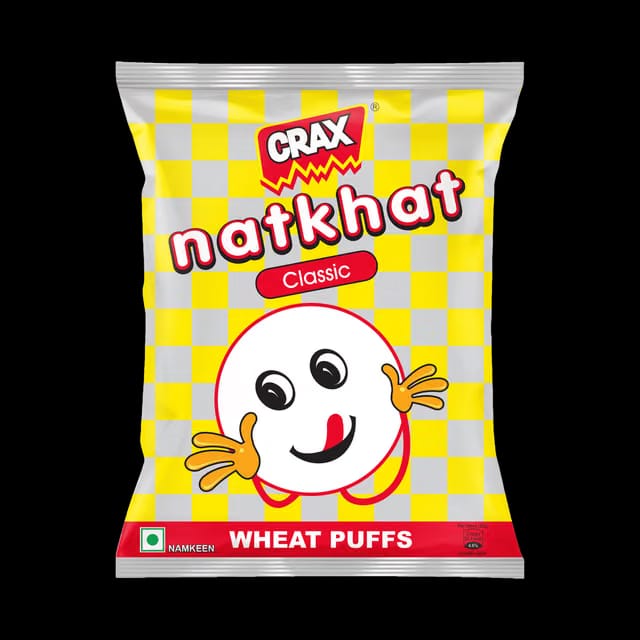 Crax Natkhat Classic Wheat Puff Snacks