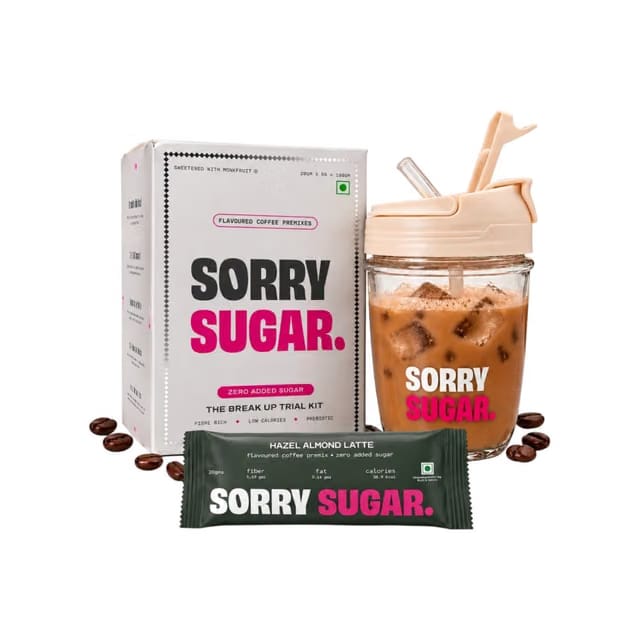 Sorry Sugar Flavoured Instant Coffee Trial Kit