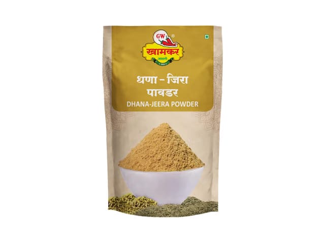 G W Khamkar Special Dhana Jeera Powder, Dhania- Jeera Powder, Coriander, Cumin Powder, Perfectl Mixture