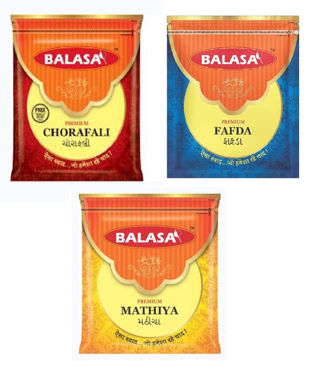 Balasa Mathiya, Fafda & Chorafali Papad