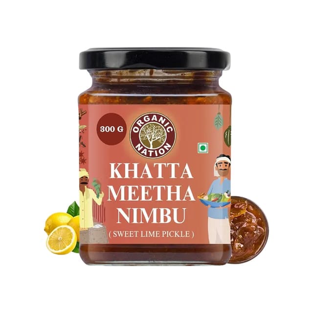 Organic Nation Khatta Lime Pickle