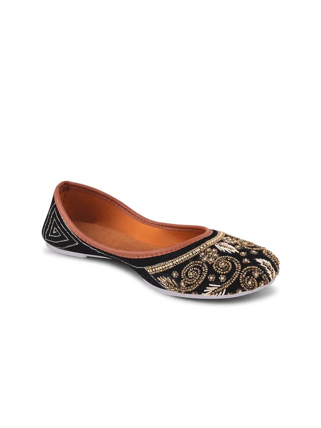 SGU Women Woven Design Ethnic Mojaris