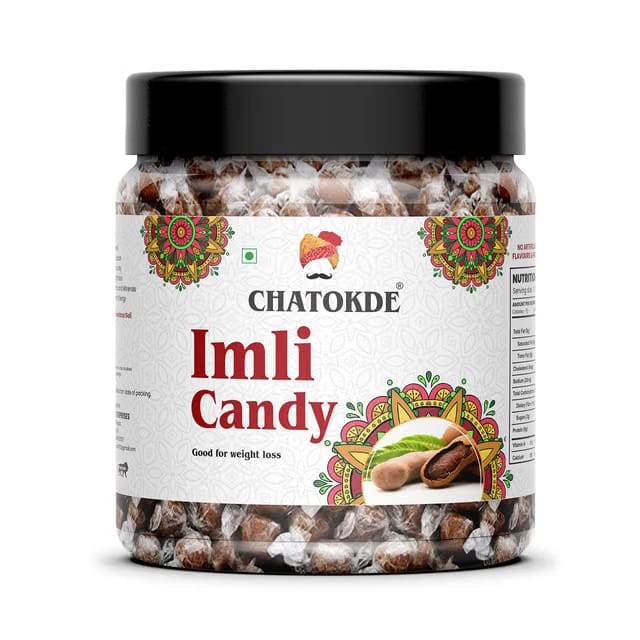 CHATOKDE Imli Candy, Khatti, Methi Imli, Tamarind Twist Candy, Tamarind Candy