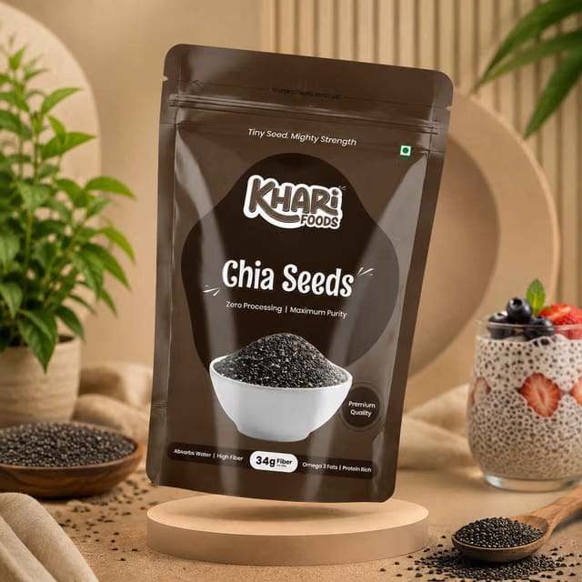 Khari Foods Premium Chia Seeds
