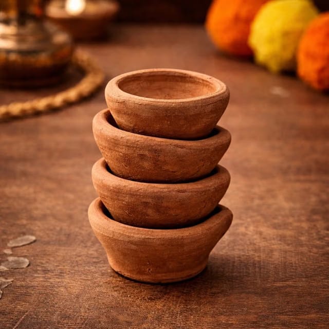 Handmade Clay Mitti Diya