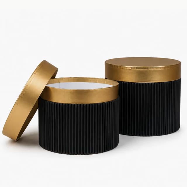 Pack of 2 Diwali Hamper Boxes with Lids