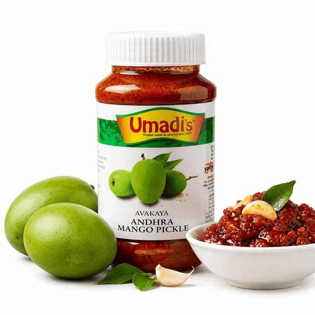 Umadi’s Andhra Mango Pickle (Avakaya)