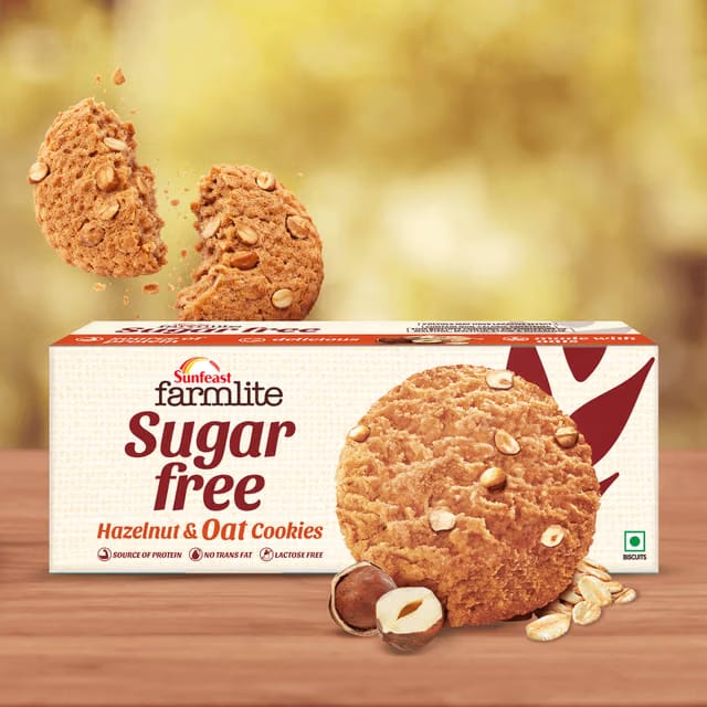 Sunfeast Farmlite Sugar Free Hazelnut & Oat