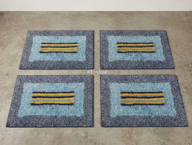 Soft Cotton Doormat, Floormat for Home Kitchen, Bed Rooms, Living Rooms, Out Door in Door, Office Doormat, Size
