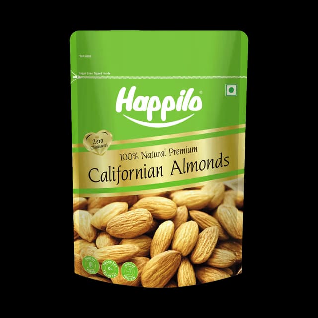Happilo 100% Natural Premium Californian Almonds