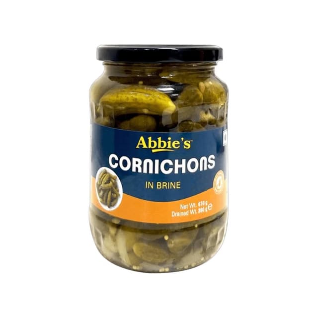 Abbie's Pickle Cornichons in Brine