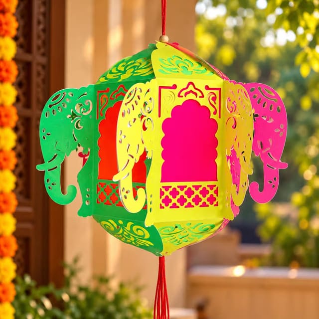 DIGI ART'S Gajraj Kandil for Diwali